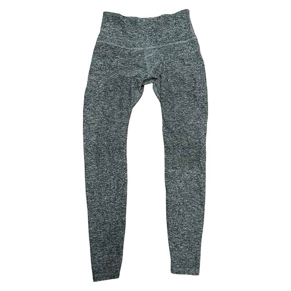 Beyond Yoga Take Me Higher Leggings Womens Medium Gray High Rise Hike Outdoor